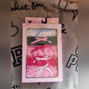 Pink LOVE SHACK FANCY 5 PACK SOLD OUT PANTY SIZE SMALL
